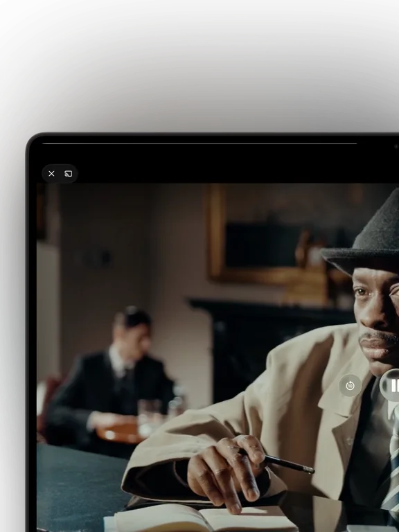 A series playing in IPTV Player One on a MacBook